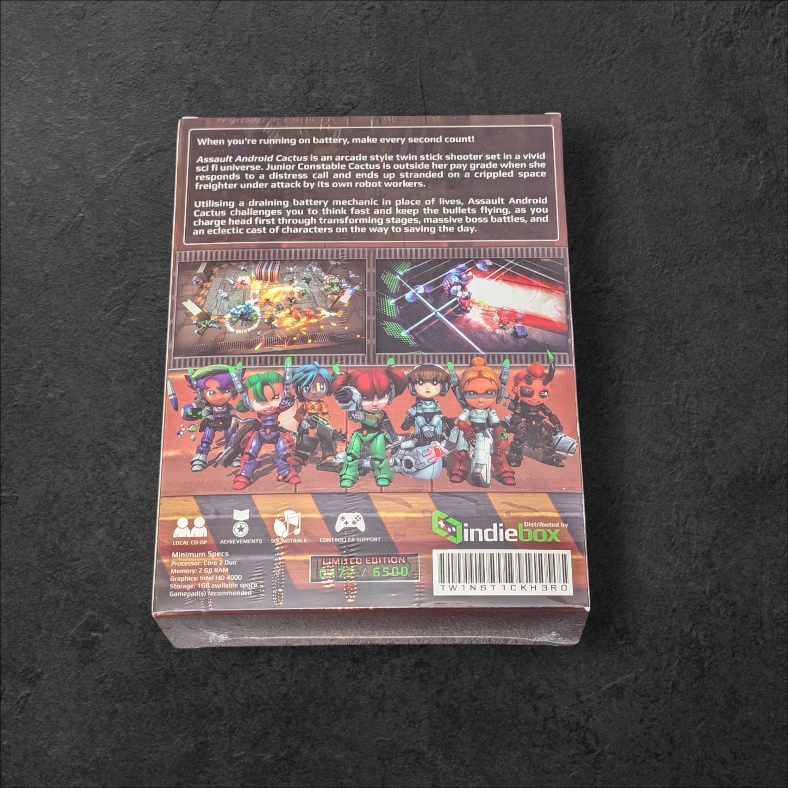 Assault Android Cactus Collector’s Edition 0472/6500 PC/Mac Sealed