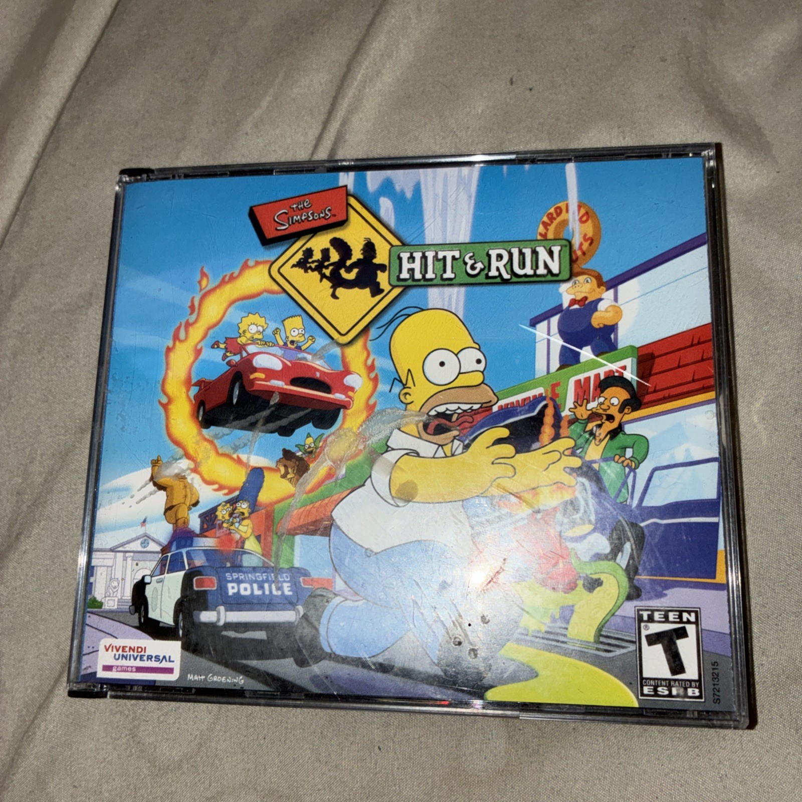 Vivendi Universal The Simpsons: Hit & Run PC Game 3 CDs