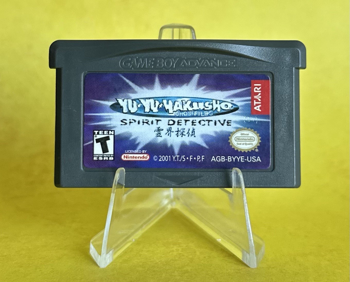 Yu Yu Hakusho Ghost Files Spirit Detective Nintendo Game Boy Advance GBA Tested