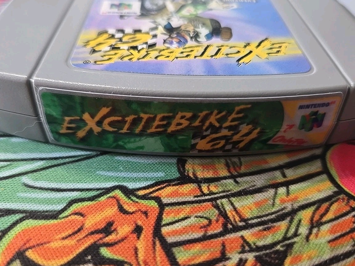 Excitebike 64 – Nintendo 64 – With Spine Label – Tested Working – Authentic