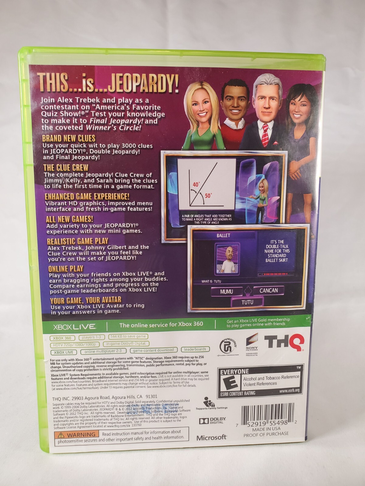Jeopardy (Microsoft Xbox 360, 2012)