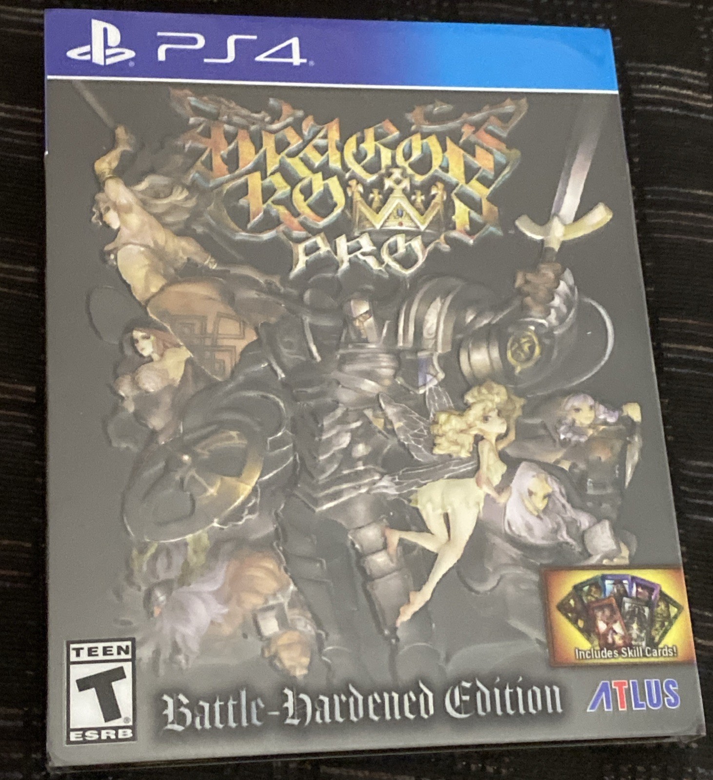 PS4 Dragon’s Crown Pro Battle Hardened Edition PlayStation 4 with 7 Cards