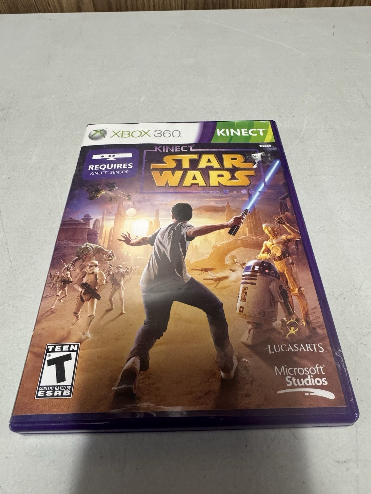 Star Wars Kinect Xbox 360 Game Complete Tested – Requires Kinect