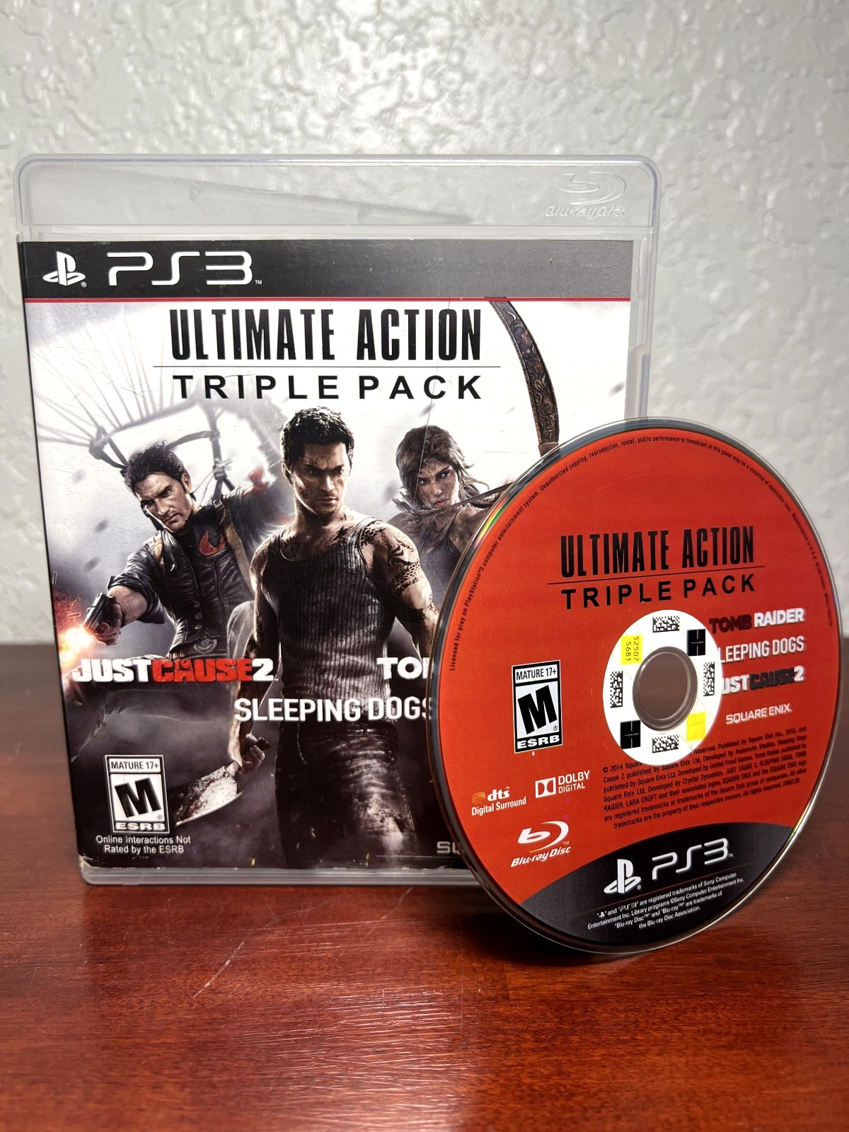 Ultimate Action Triple Pack (Sony PlayStation 3, 2015) Complete in Box – Clean