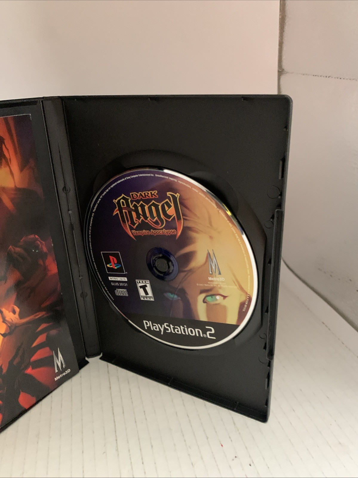 Dark Angel Vampire Apocalypse (PlayStation PS2) Complete Mint Condition See Pics