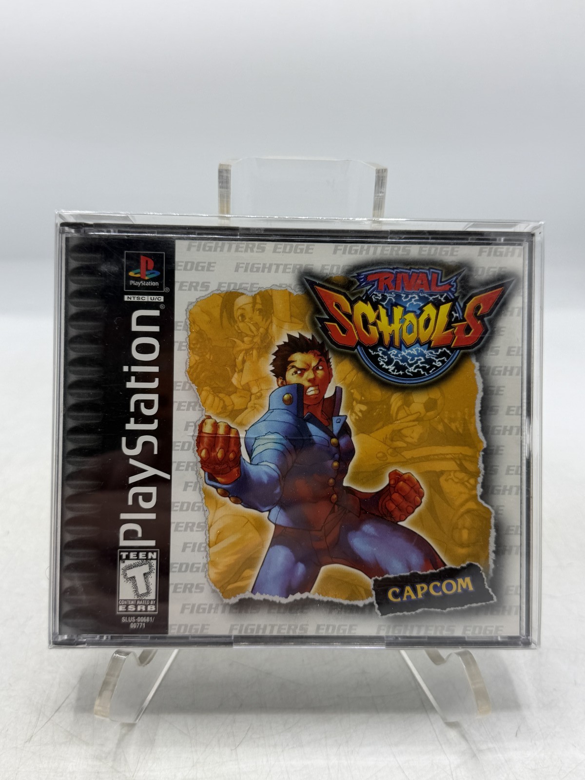 Rival Schools: United by Fate – Sony PlayStation 1 PS1 COMPLETE CIB w/Reg Card