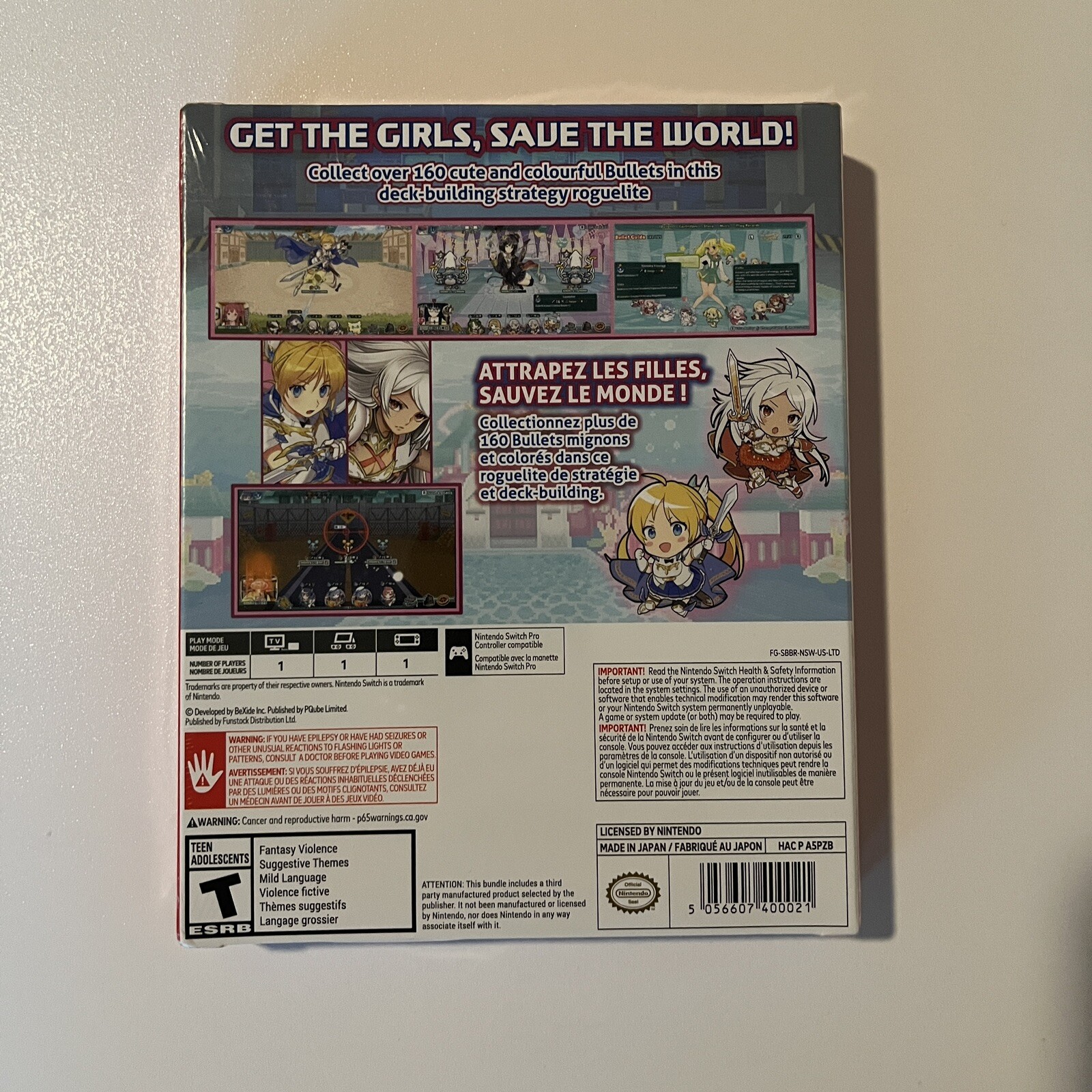 Super Bullet Break Day 1 One Edition with Art Book! (Nintendo Switch, USA Ver.)