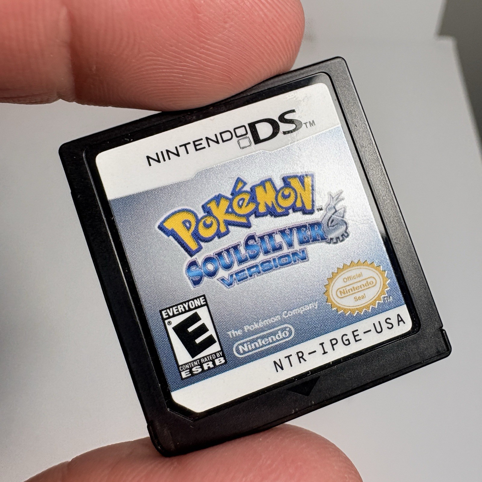 Pokemon SoulSilver Version Nintendo DS Loose Cartridge Only Authentic Tested