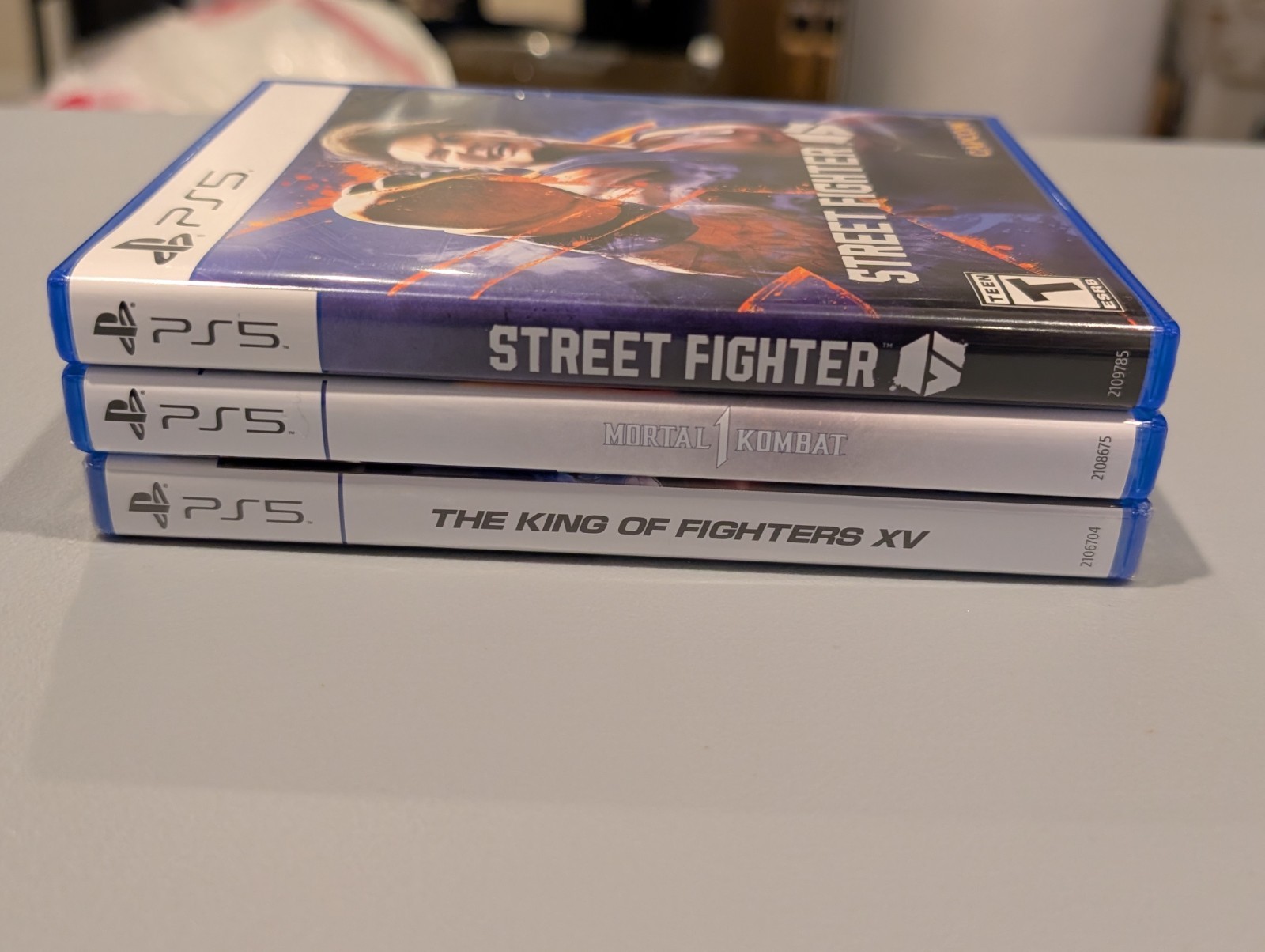 Street Fighter 6, Mortal Kombat 1, King of Fighters XV (PlayStation 5 PS5)