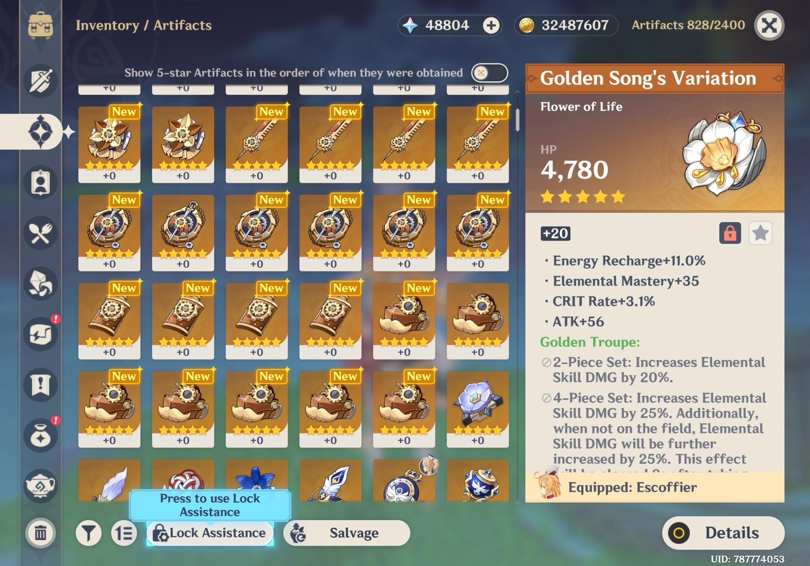 Genshin Impact Account – EU