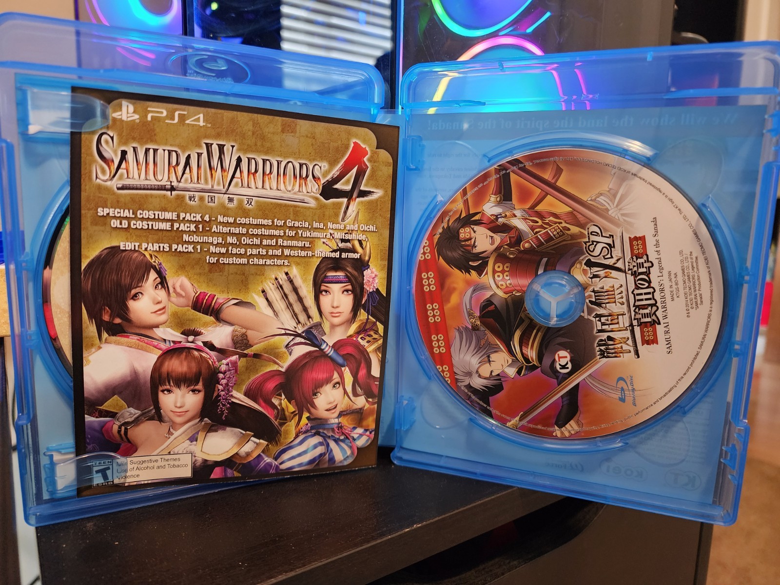 Samurai Warriors 4: Special Anime Pack (Game+Anime) for PlayStation 4 – Complete