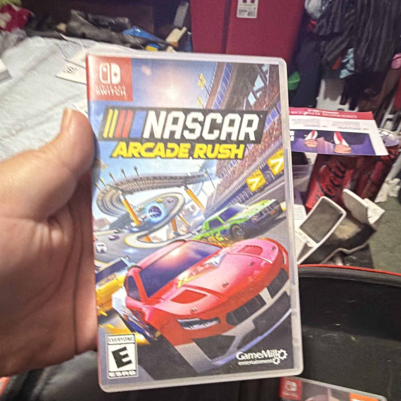 GameMill NASCAR Arcade Rush Nintendo Switch Racing E NTSC-U/C 2023 Online