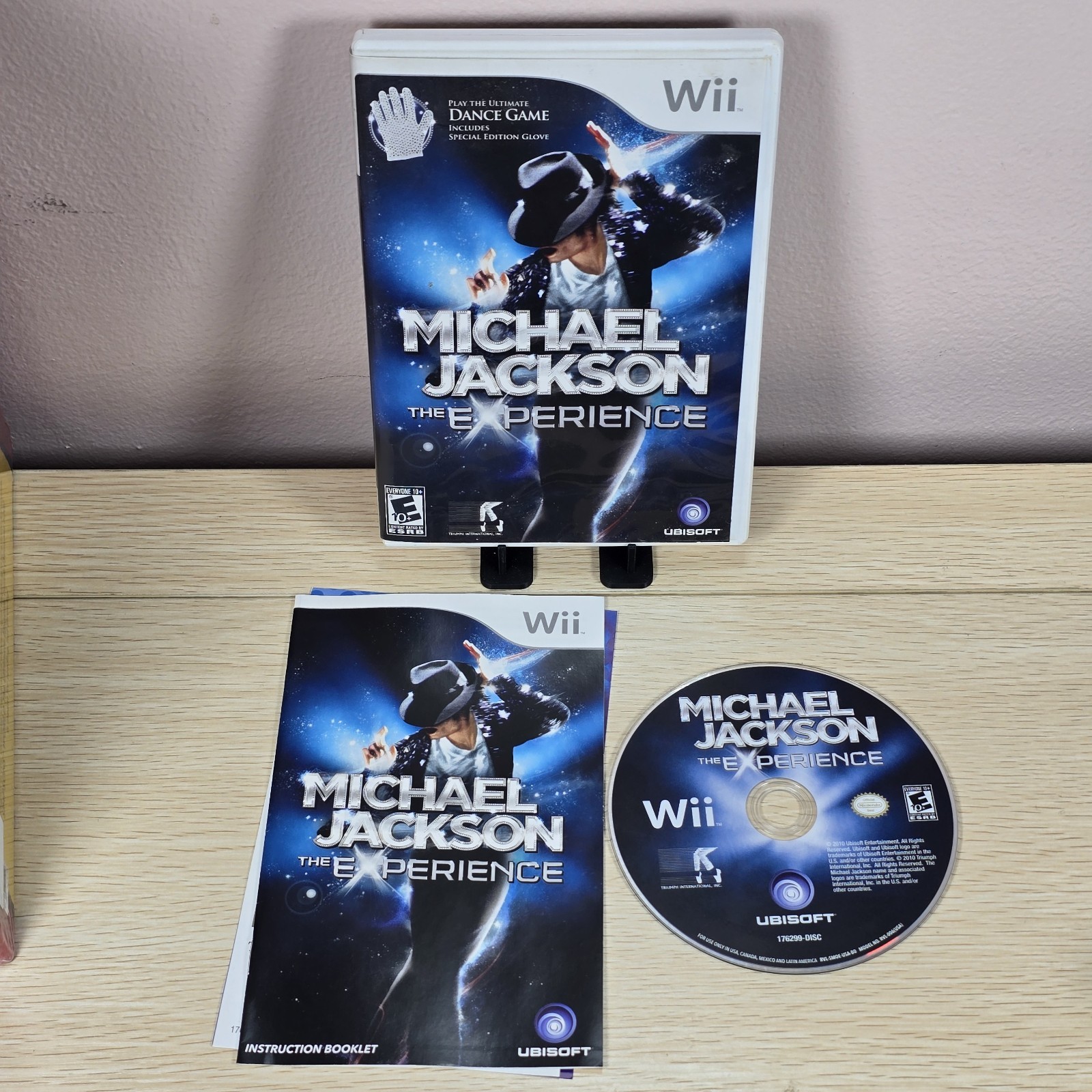 Michael Jackson The Experience Wii (Nintendo Wii 2010) Complete – Nice Disc
