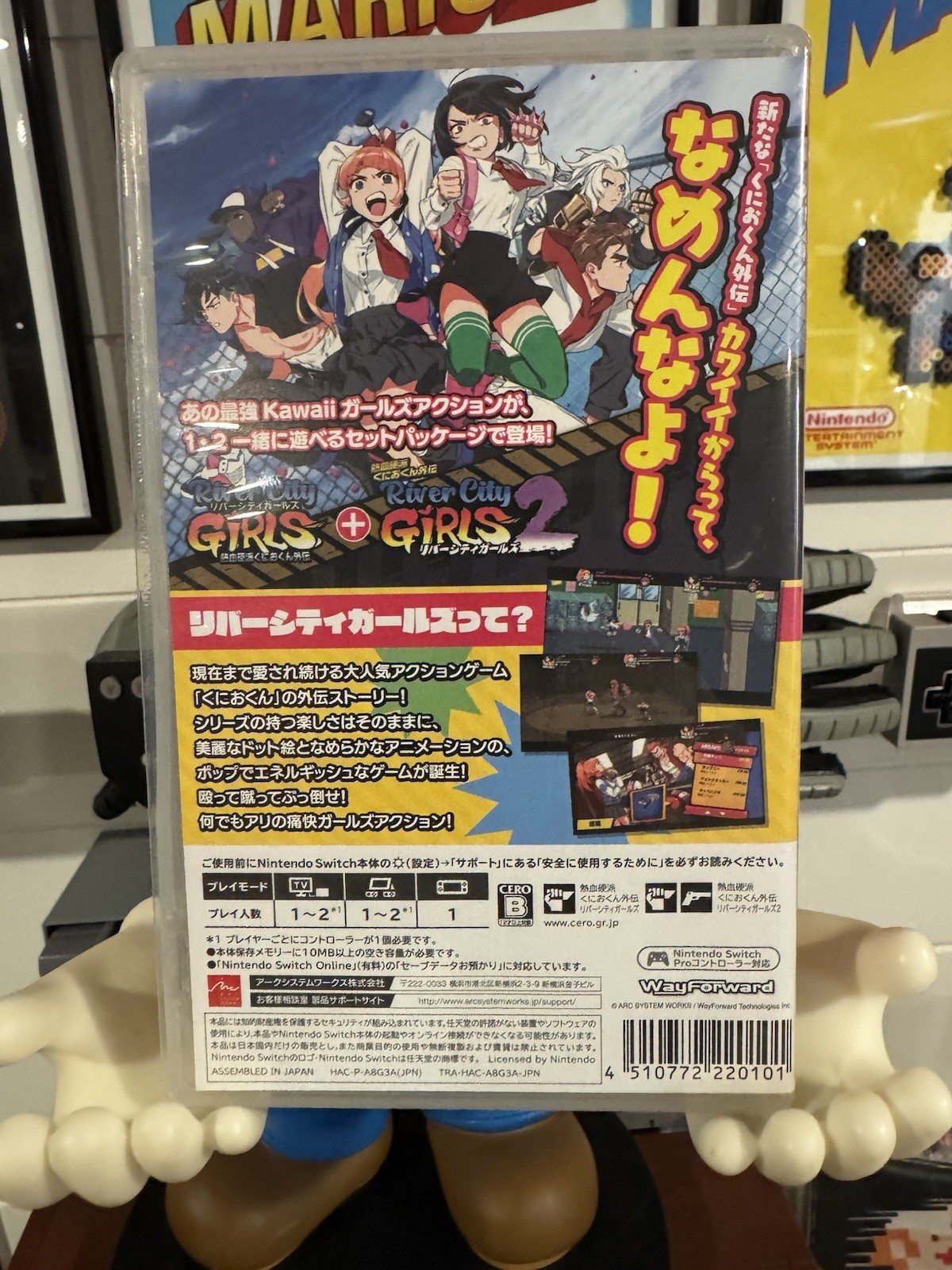 River City Girls 1 & 2 by Arc System Works Nintendo Switch Japan, Multiplayer