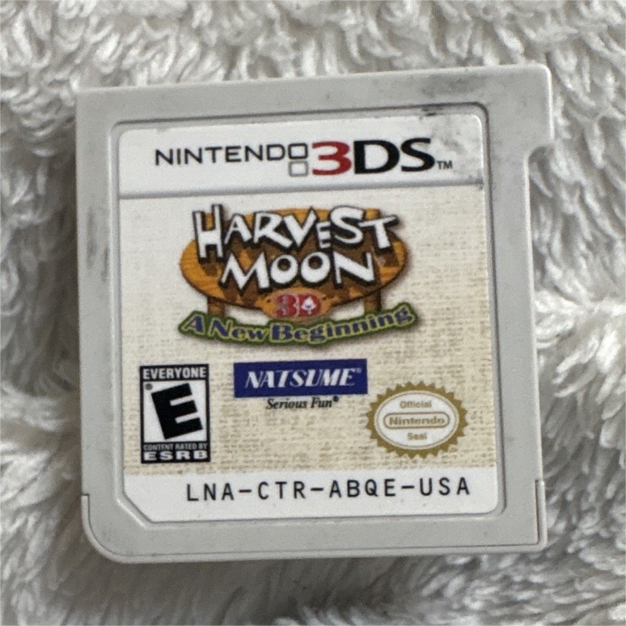 Natsume Harvest Moon 3D: A New Beginning Nintendo 3DS – E NTSC-U/C