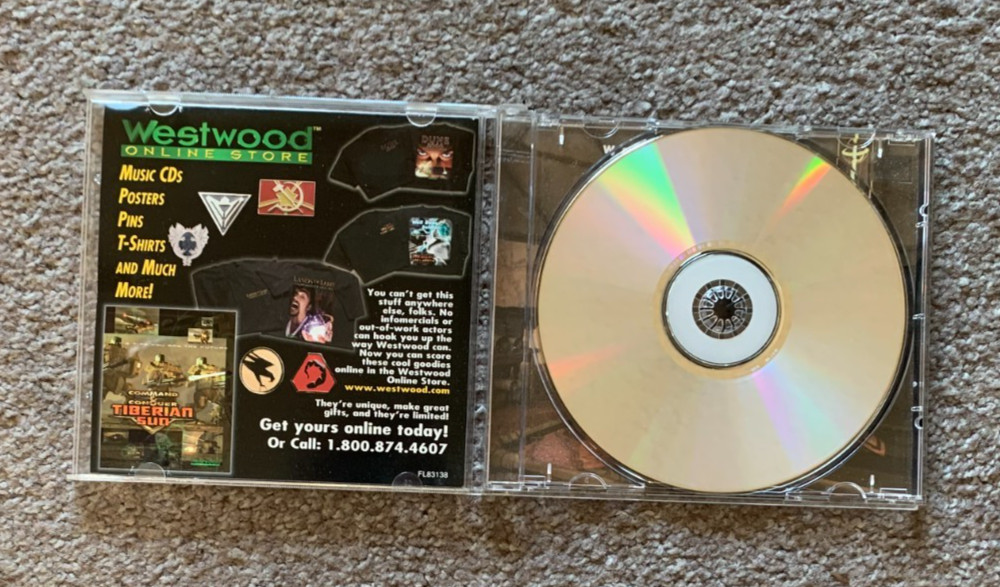 DUNE 2000 (1998) PC CD-ROM Windows 95 98 Westwood Studios RTS Game w/ Manual