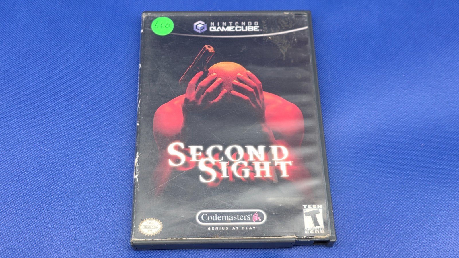 660: Gamecube – Second Sight – Disc/Case – Nintendo – Tested/Working