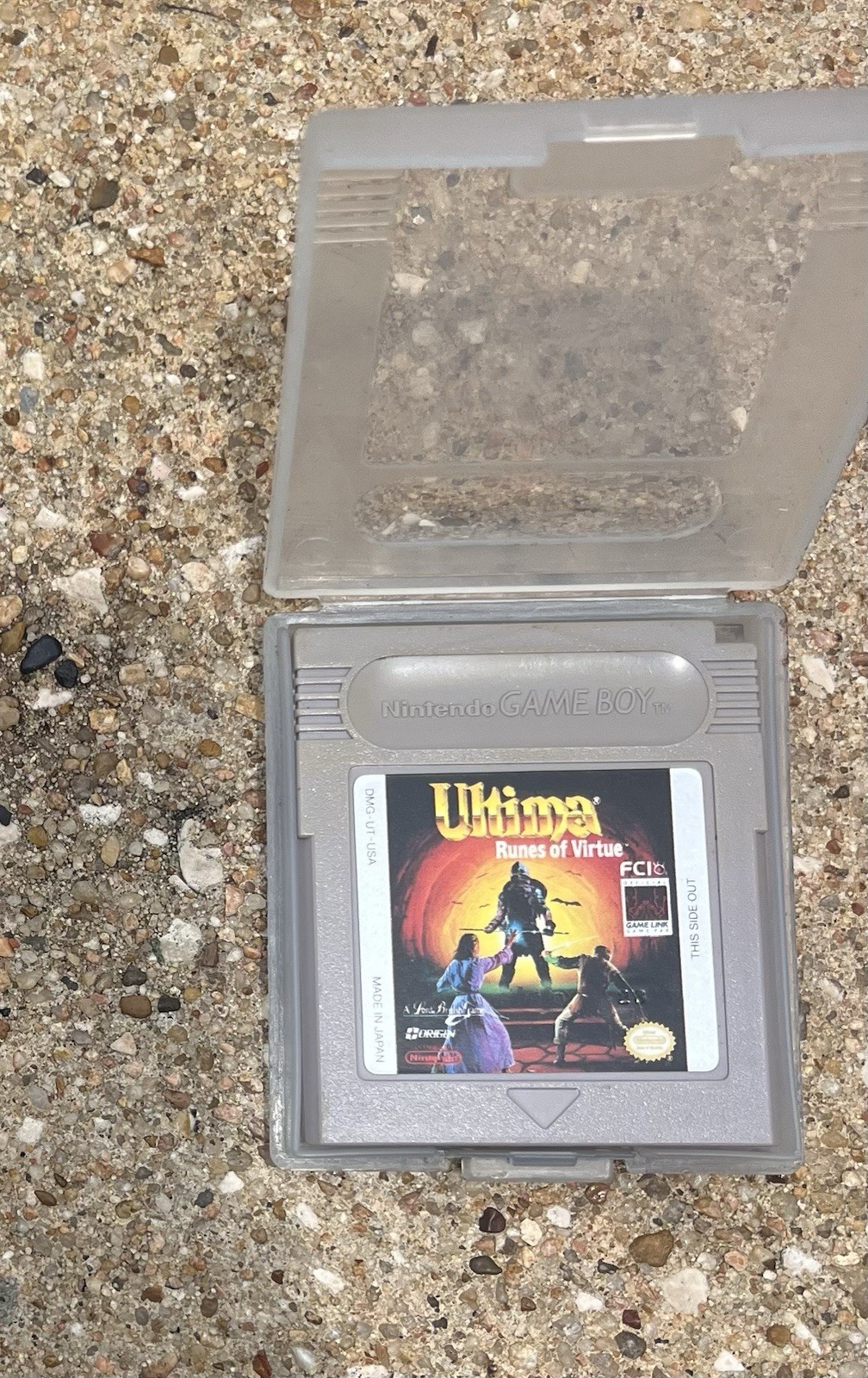 Nintendo Game Boy Ultima: Runes of Virtue Cartridge Only Working Fast Shipping