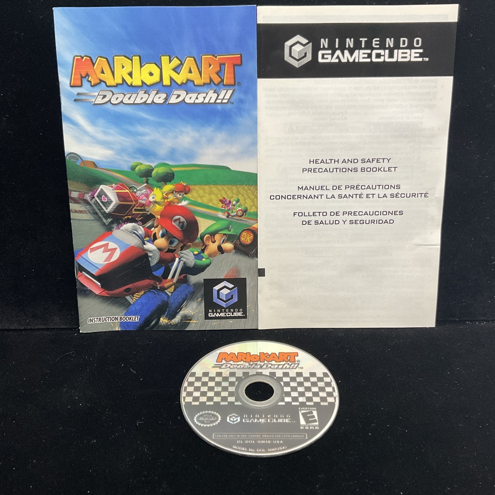 Mario Kart: Double Dash (GameCube) Tested & CIB+ Clean 1 YR Warranty Refurbished