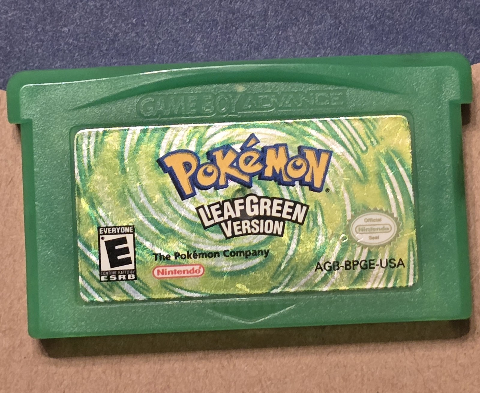 Pokemon Leaf Green (Nintendo Gameboy Advance, GBA) Authentic & Tested