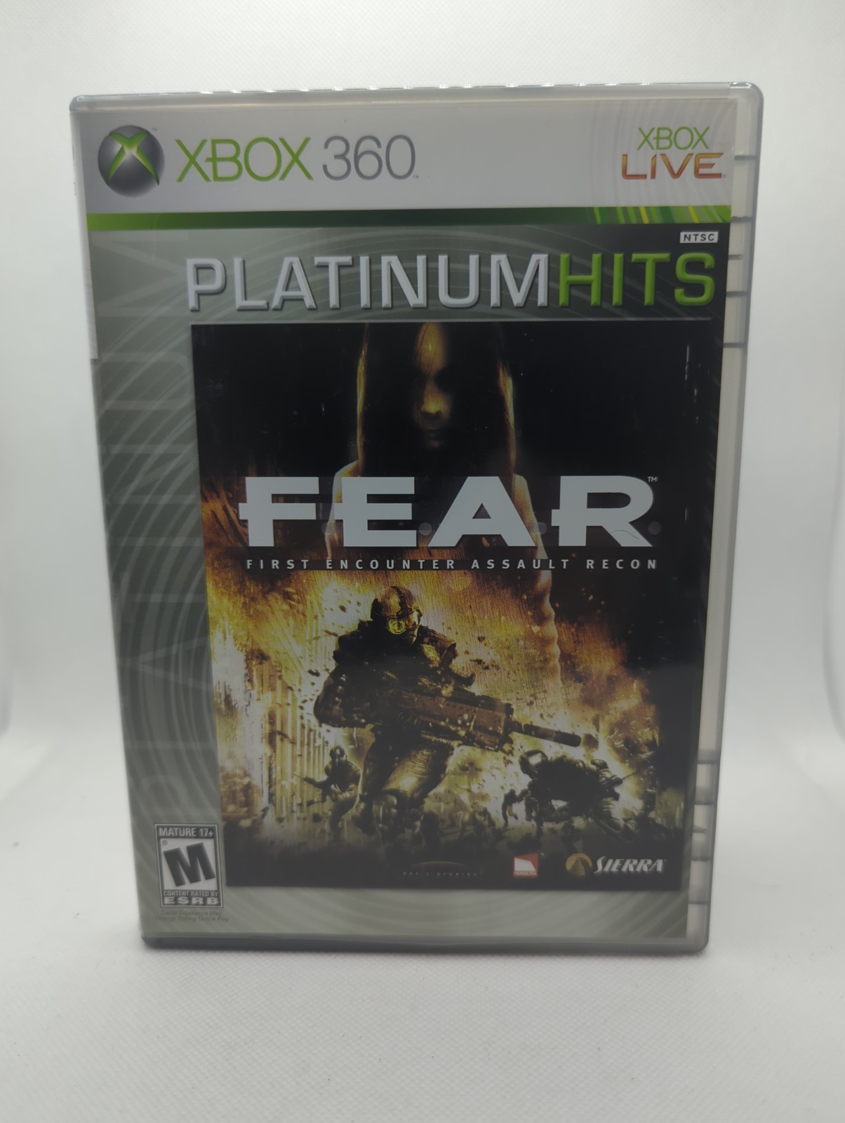 Xbox 360 F.E.A.R.: First Encounter Assault Recon (Day:1, 2006) *CIB*