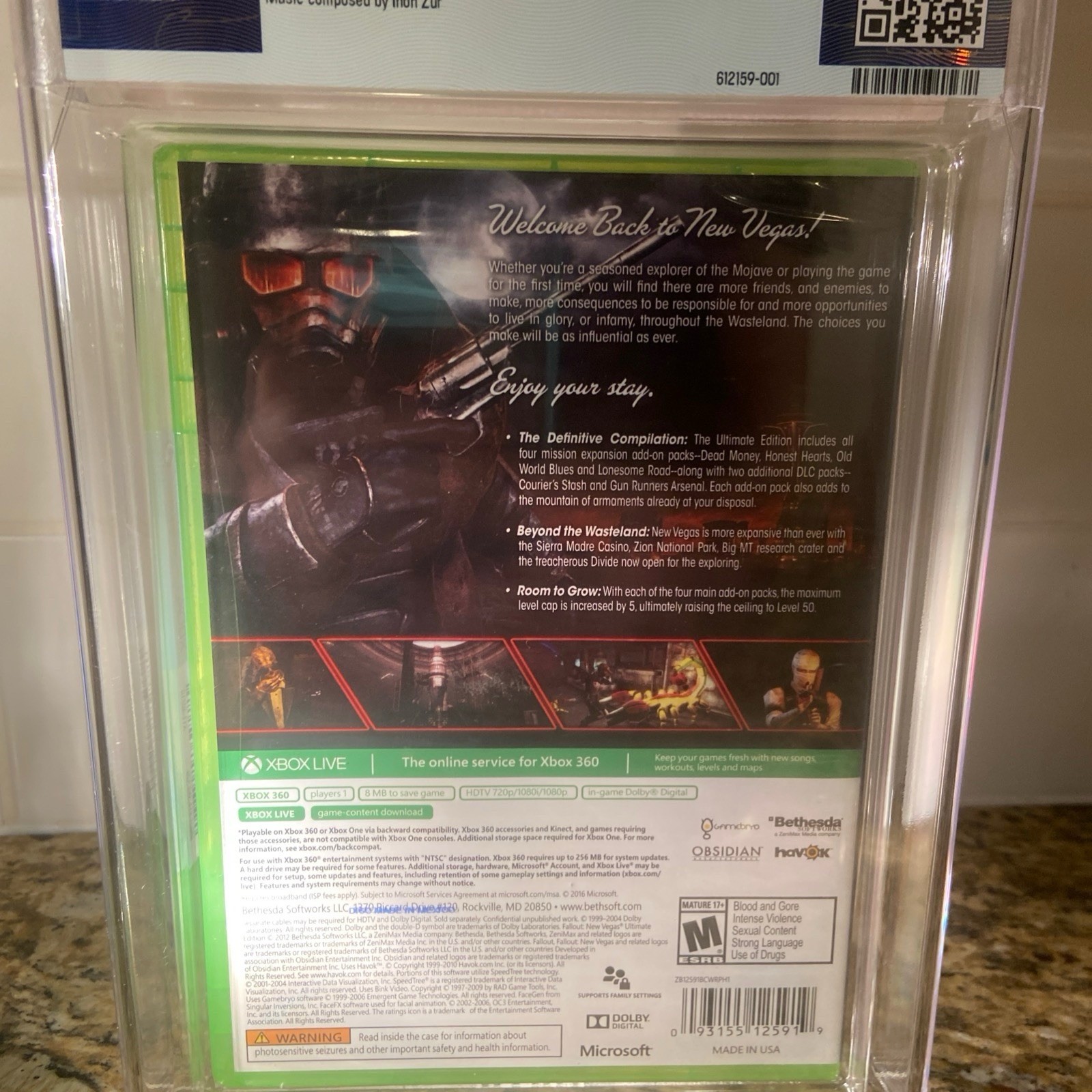 Fallout New Vegas Ultimate Edition SEALED PSA 9.6 🔥(Make Offers)