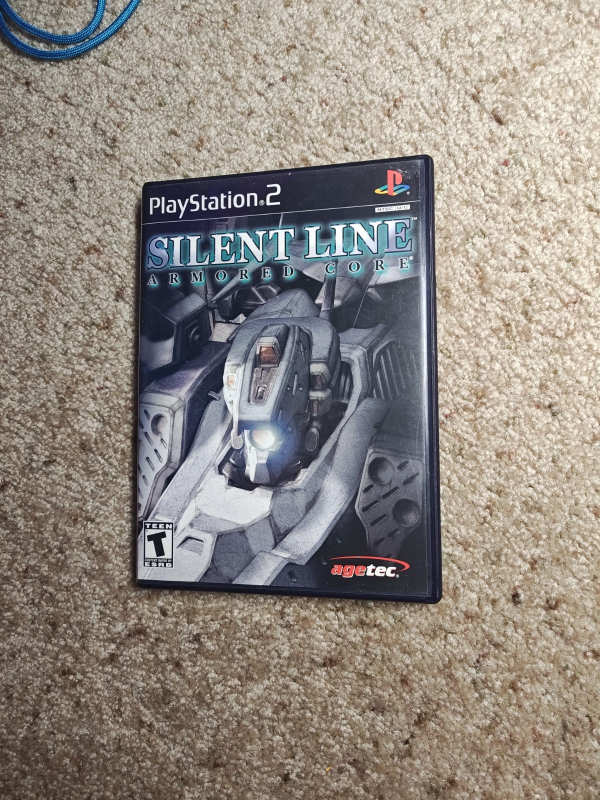 Armored Core: Silent Line (Sony PlayStation 2, 2003) Complete W Registration PS2
