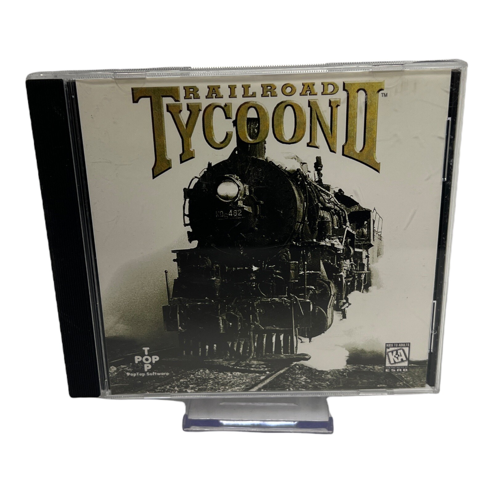 Railroad Tycoon 2- Case Disc Tested PC VERSION Windows