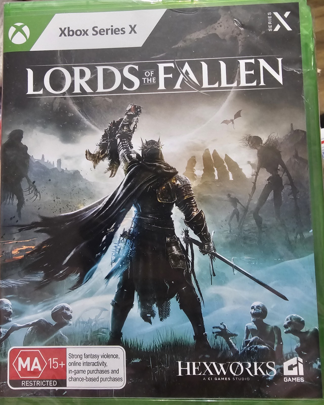 Lords Of The Fallen – Xbox Series X NEW SEALED Case Broken