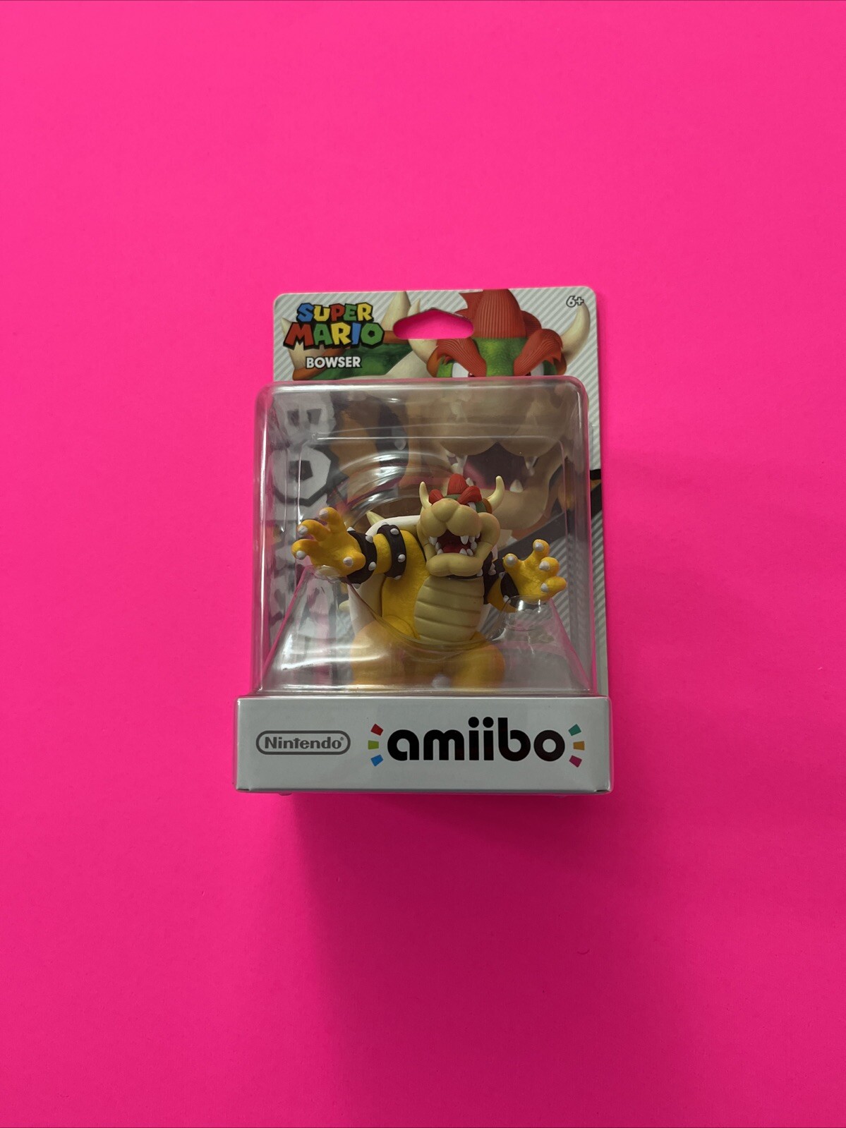 Nintendo amiibo Super Mario Bros Series Bowser Figure 1st Print NEW Wii U Switch