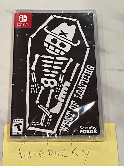 West of Loathing (Switch) NEW SEALED MINT, RARE SERENITY FORGE RELEASE!