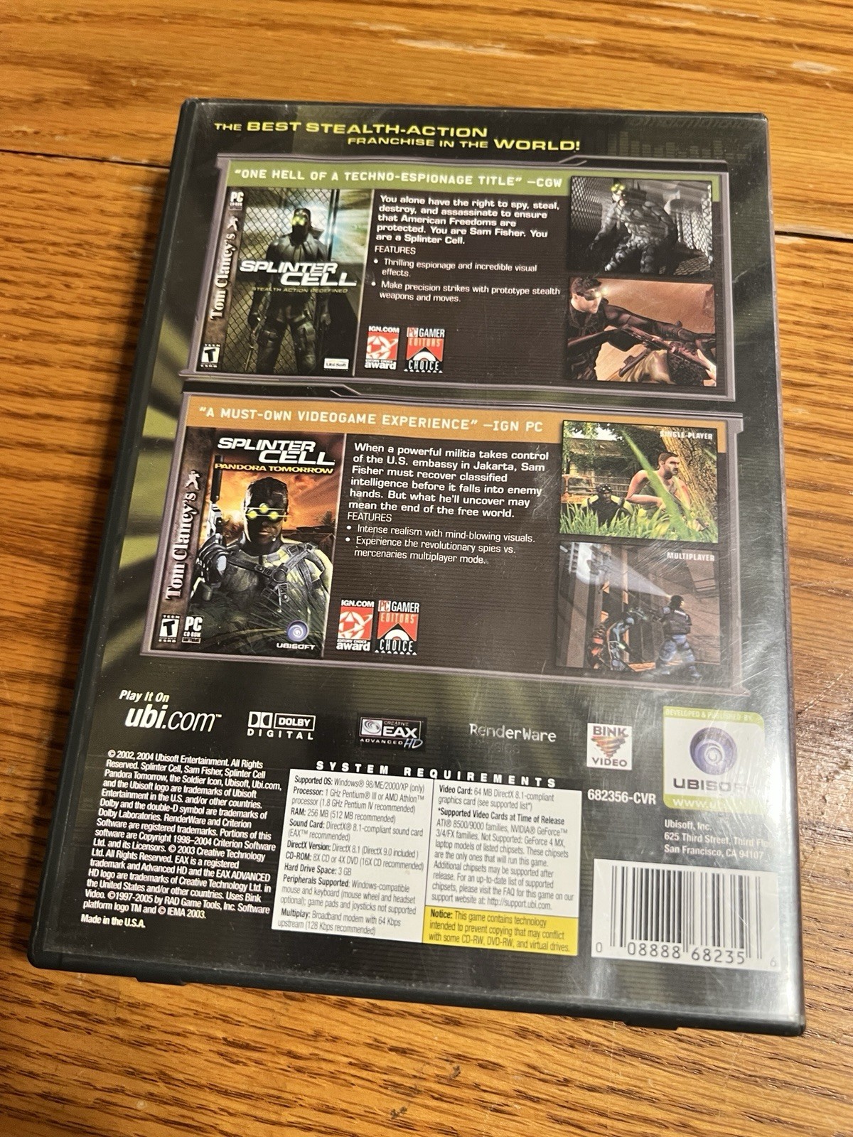 Tom Clancy’s Splinter Cell: Espionage Pack (PC, 2005)