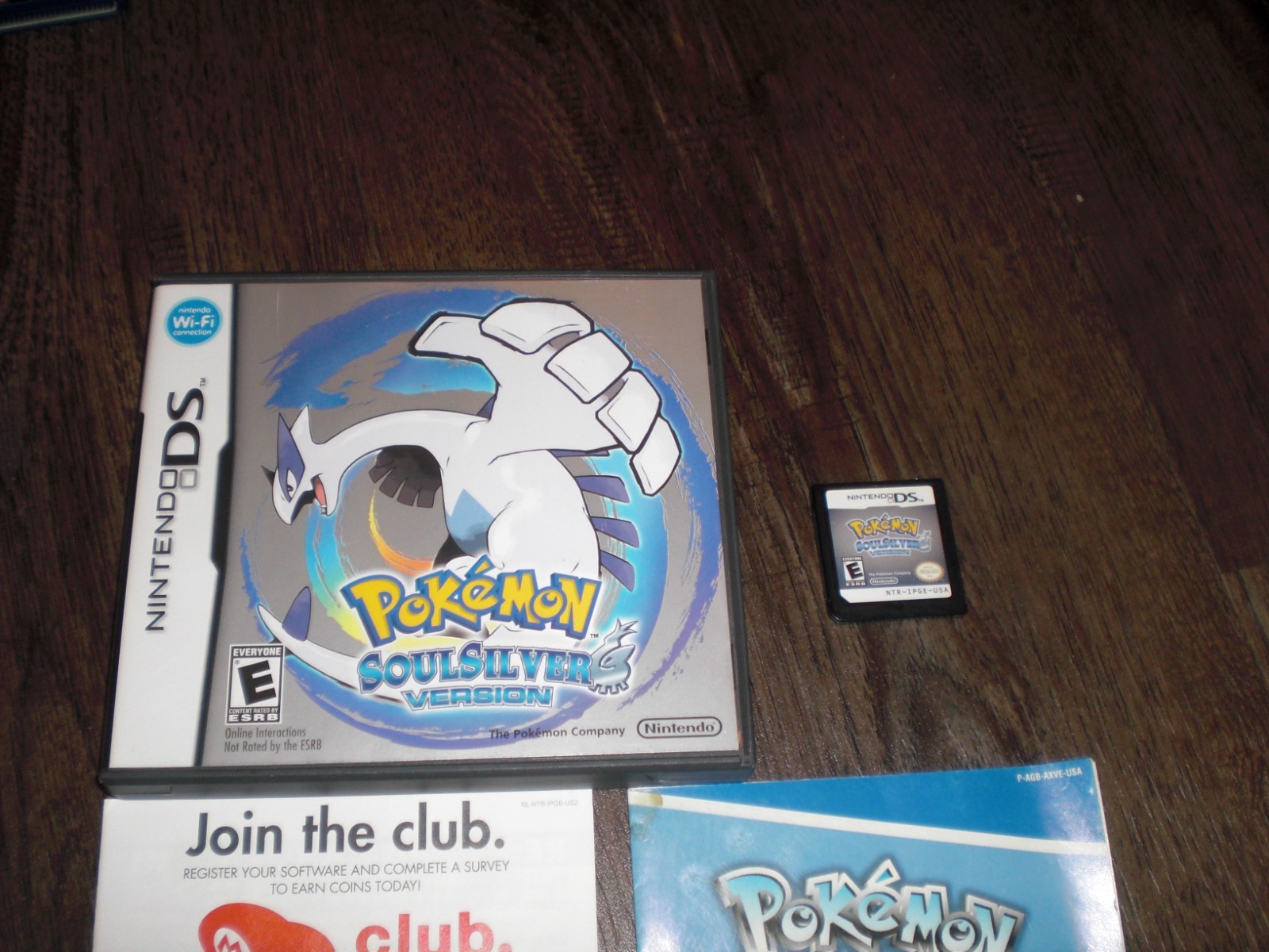 AUTHENTIC Pokemon SoulSilver Version Game Nintendo DS 3DS XL w Case No Manual