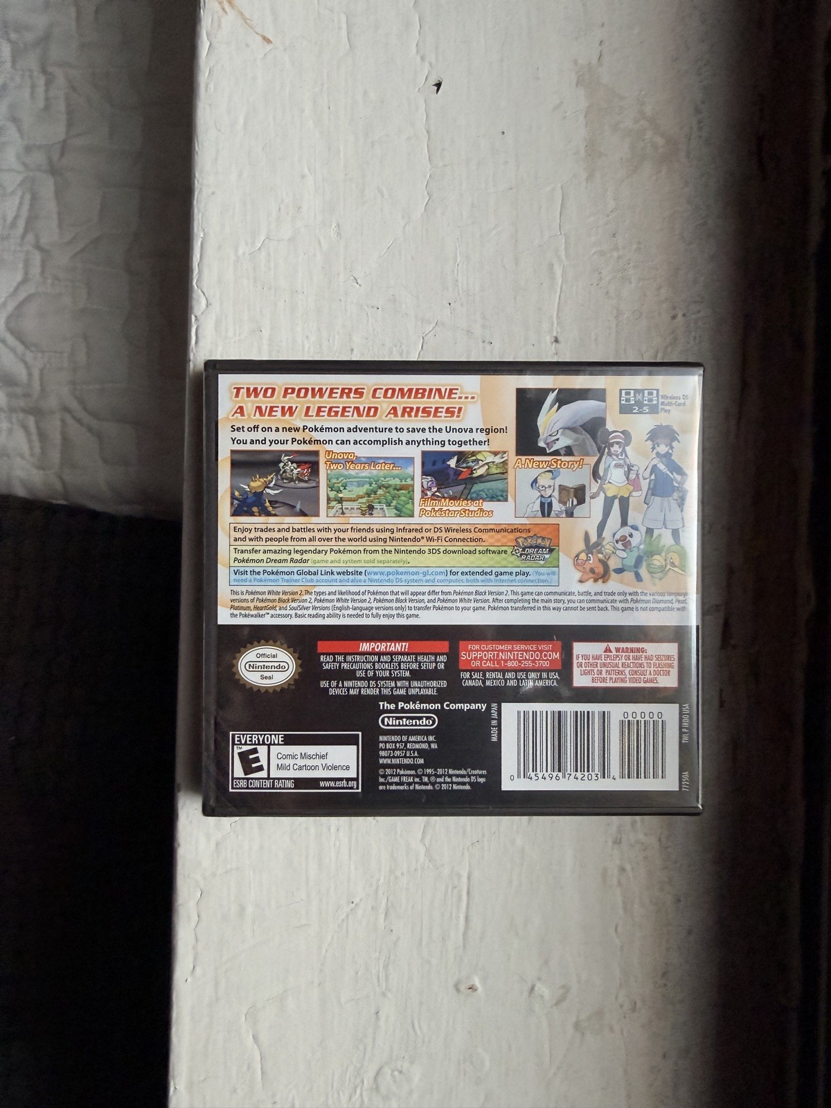 *FACTORY SEALED* Pokemon: White Version 2 (Nintendo DS, 2012) – NIB Authentic