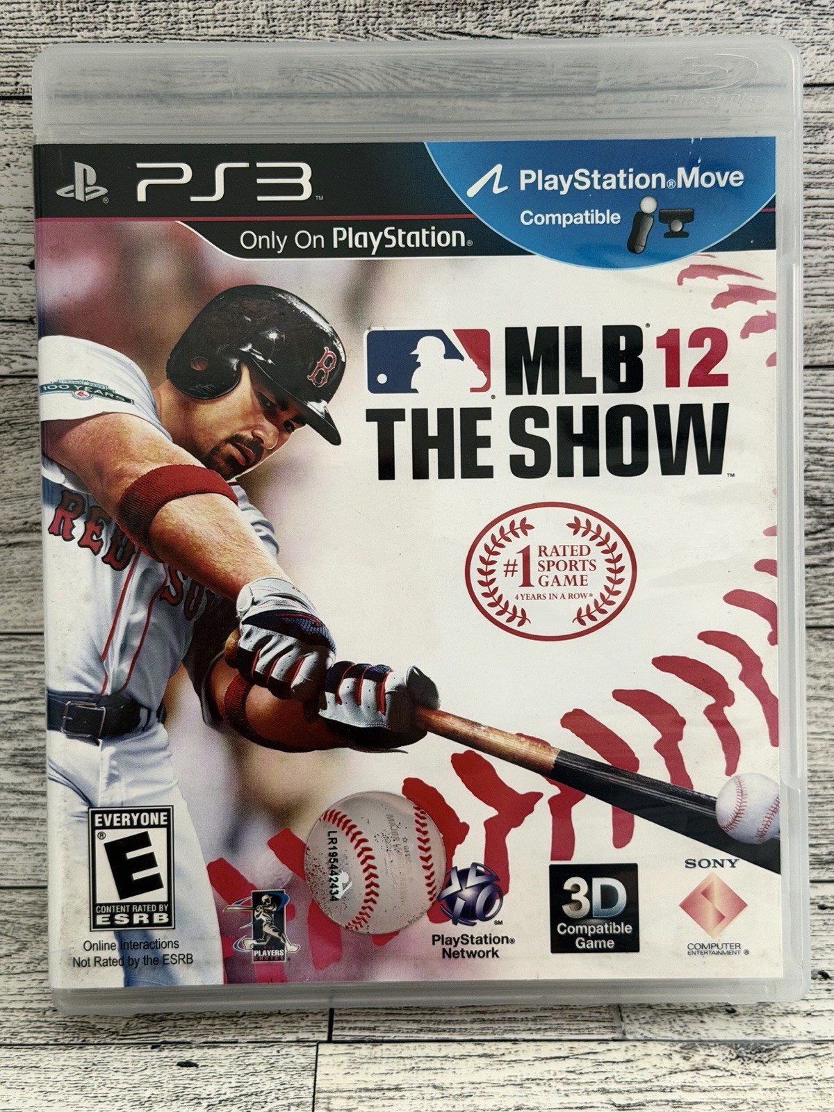 MLB 12 The Show PS3 Baseball Blue-Ray ⚾️ Game Sony Ships Fast!