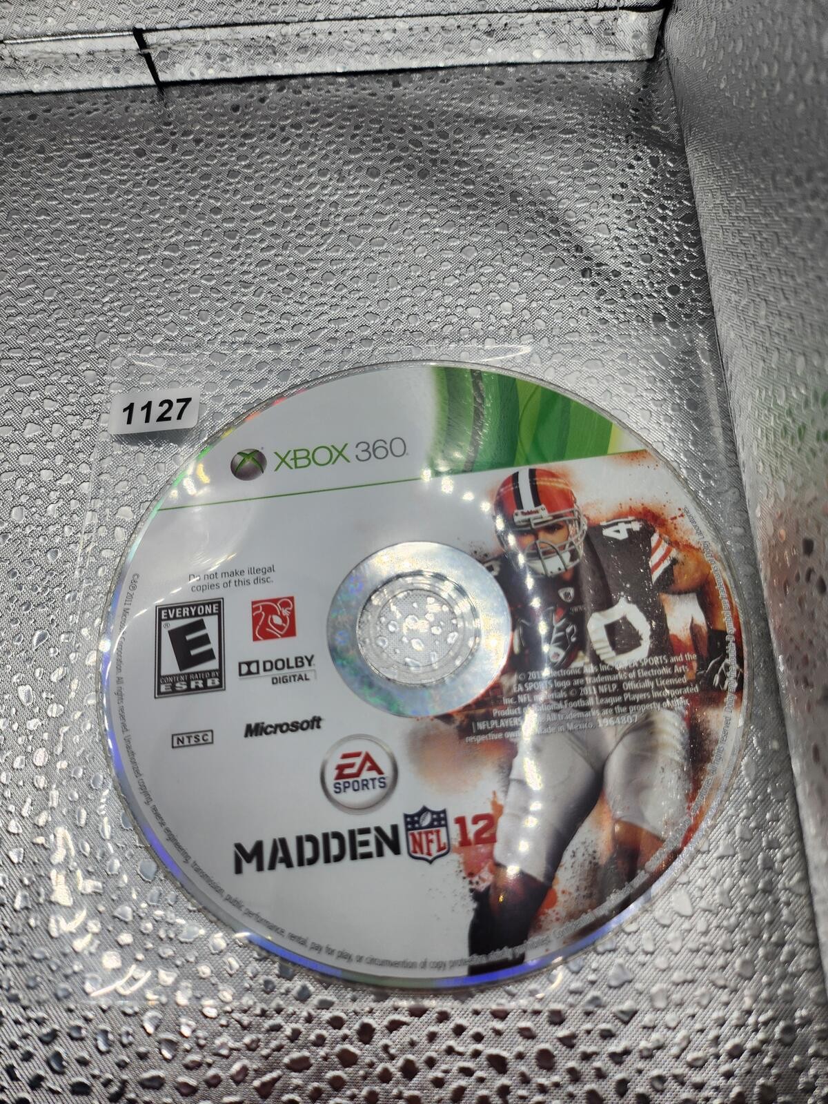 Madden NFL 12 Microsoft Xbox 360 Game Disc