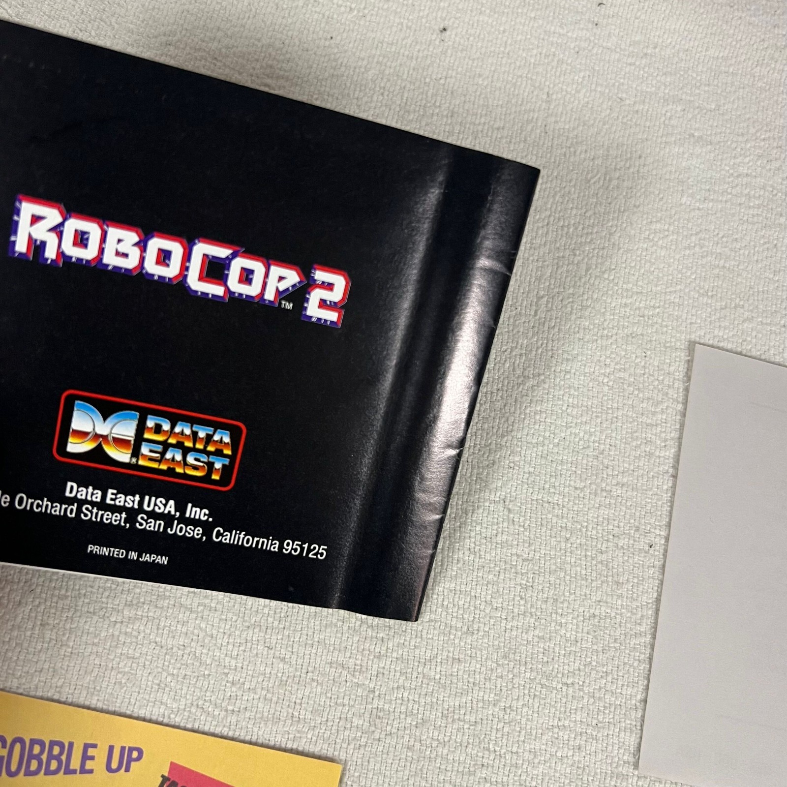RoboCop 2 (Nintendo Entertainment System, 1991) CIB Complete Manual Inserts