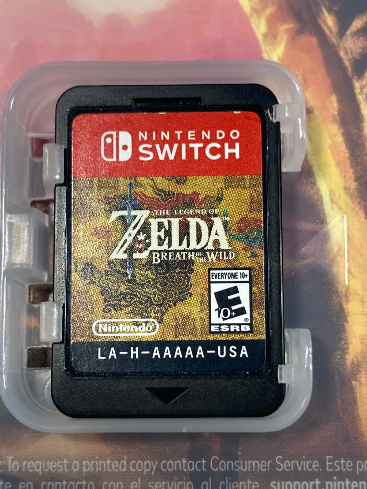 Legend of Zelda: Breath of the Wild (Nintendo Switch, 2017) – Good Condition