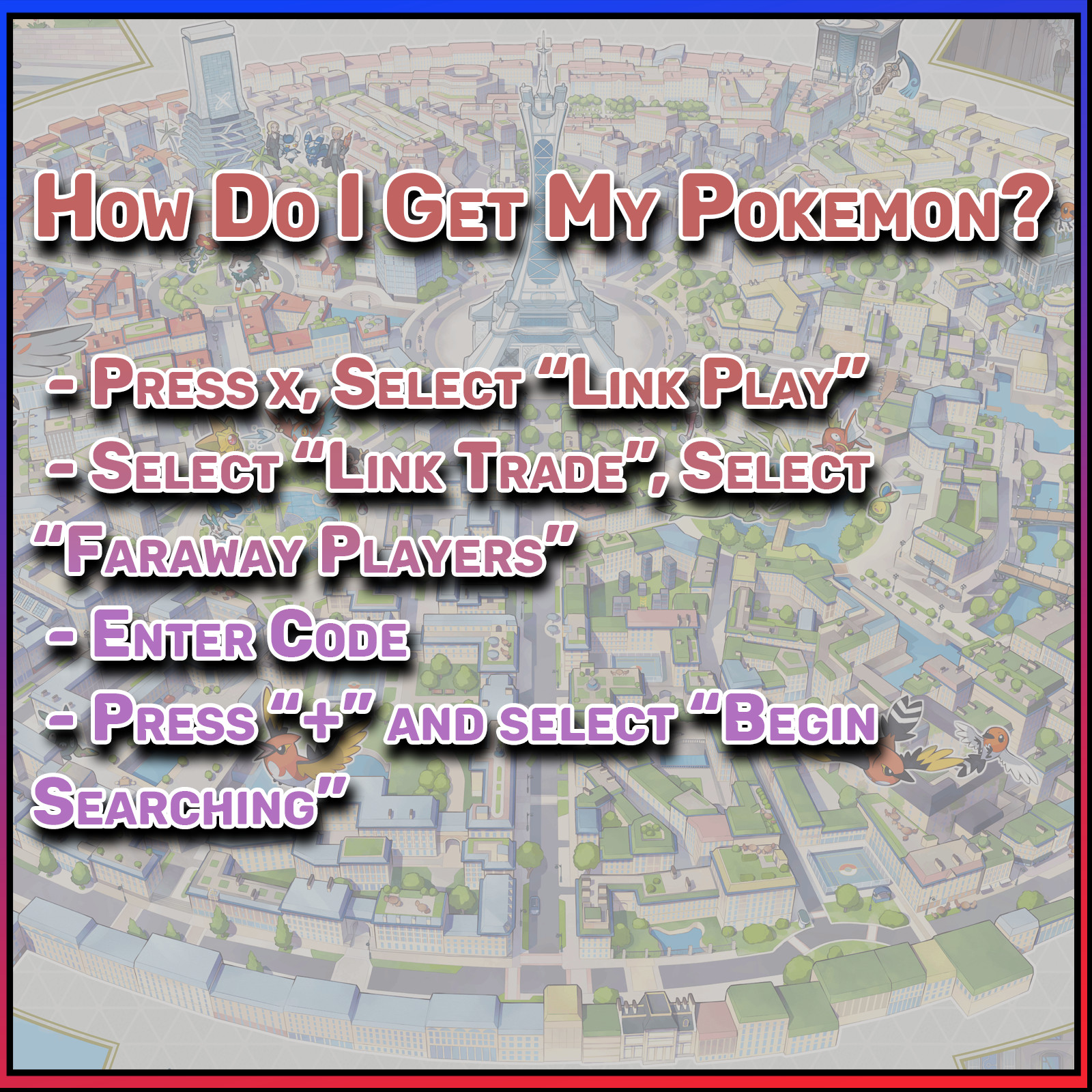 ✨Choose Your Pokemon✨ Pokemon Legends ZA 🚀Fast Trade🚀Alpha