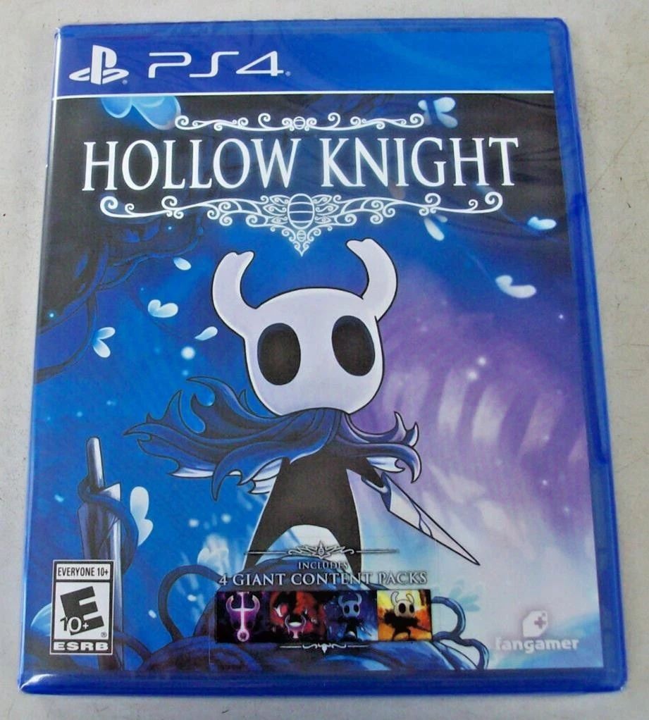 Hollow Knight – Playstation 4 – Includes DLC – NEW & SEALED – FREE US SHIPPING