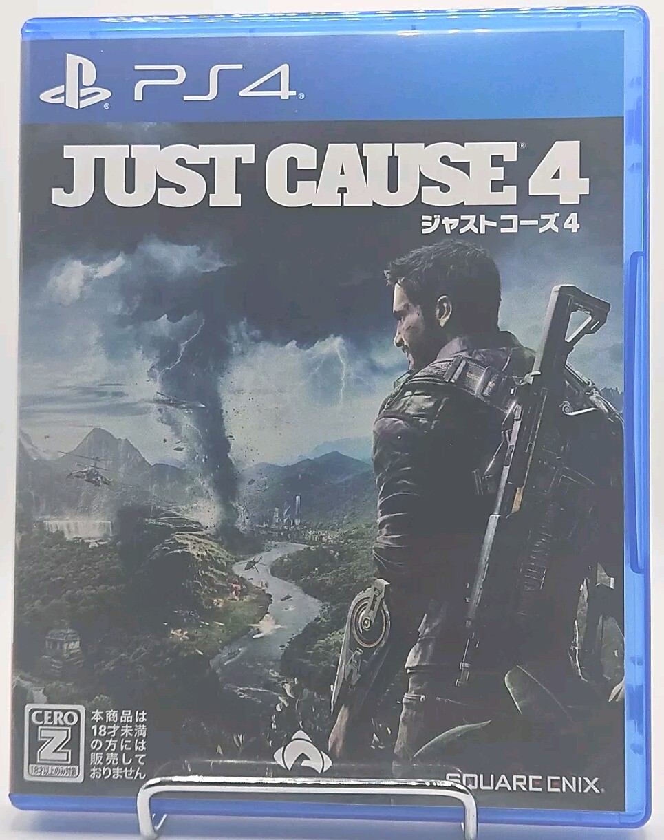 ust Cause 4 PS4 Japan Import NTSC-J – CIB Very Good Condition – Region Free