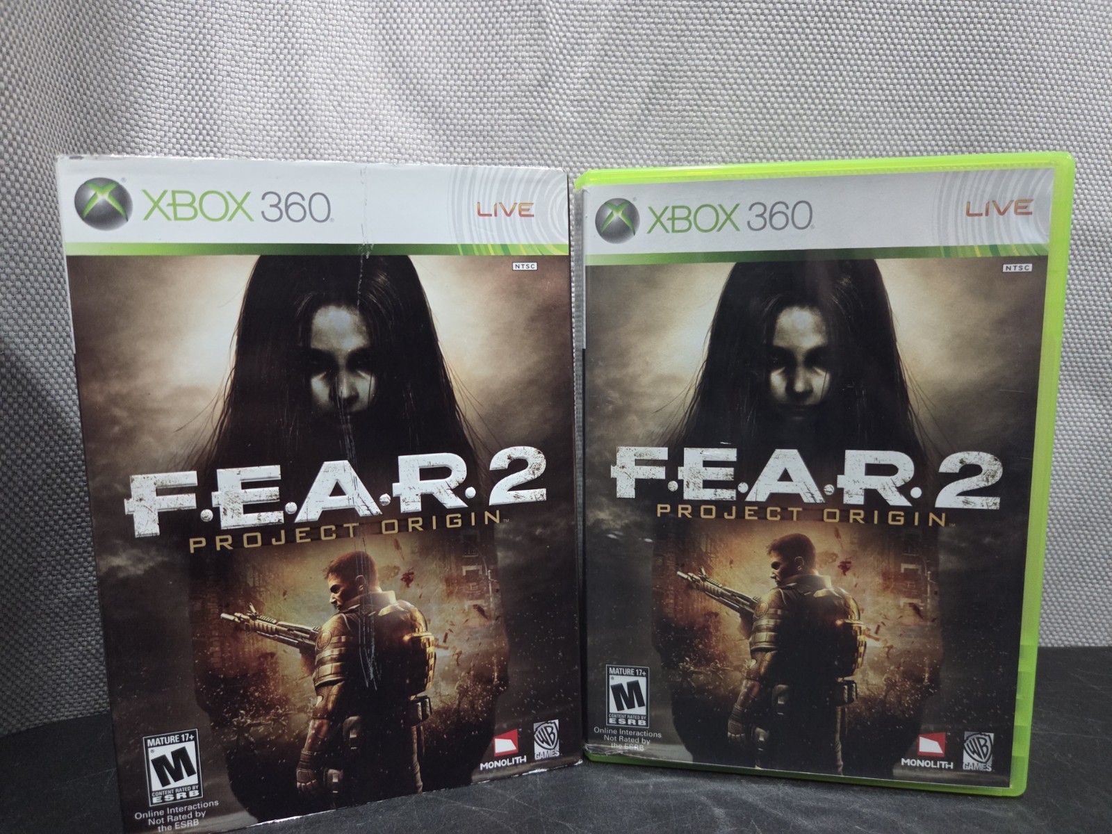 F.E.A.R. 2: Project Origin (Xbox 360) CIB Complete In Box Tested And Working