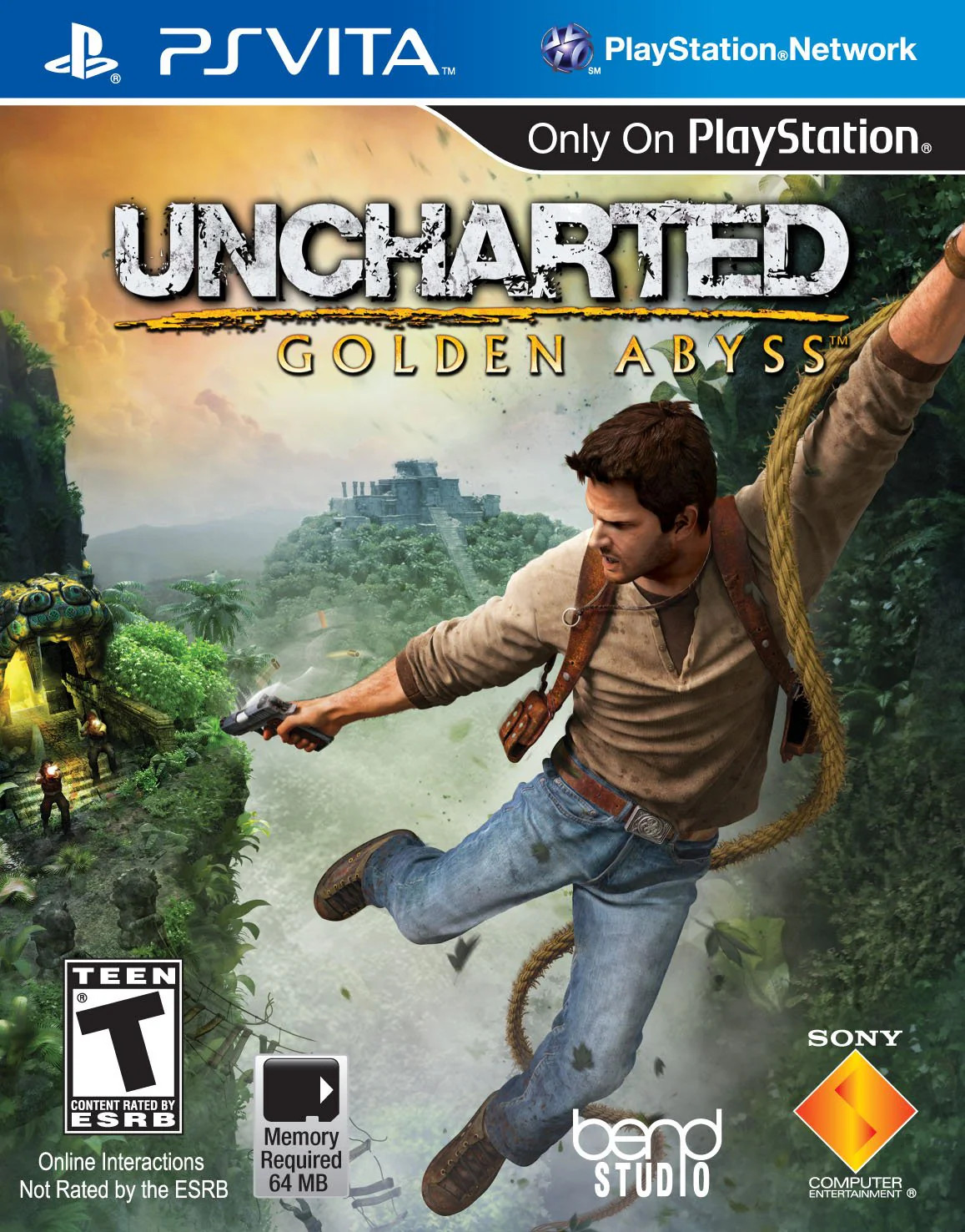Uncharted: Golden Abyss – Playstation Vita [Game, Box, and Art]