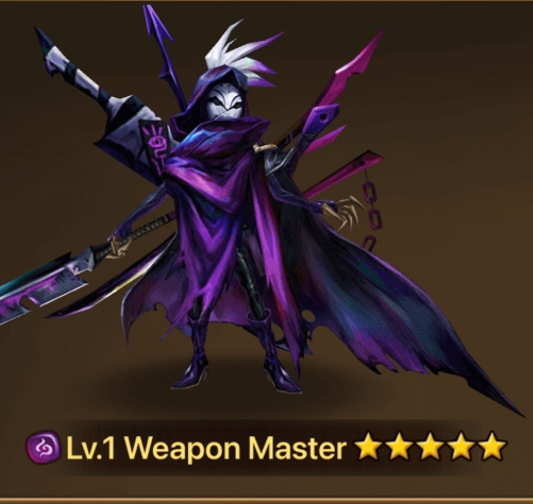 🔥Summoners War Global Starter : 1LD5 DARK WEAPON MASTER 🔥 JULY 2025