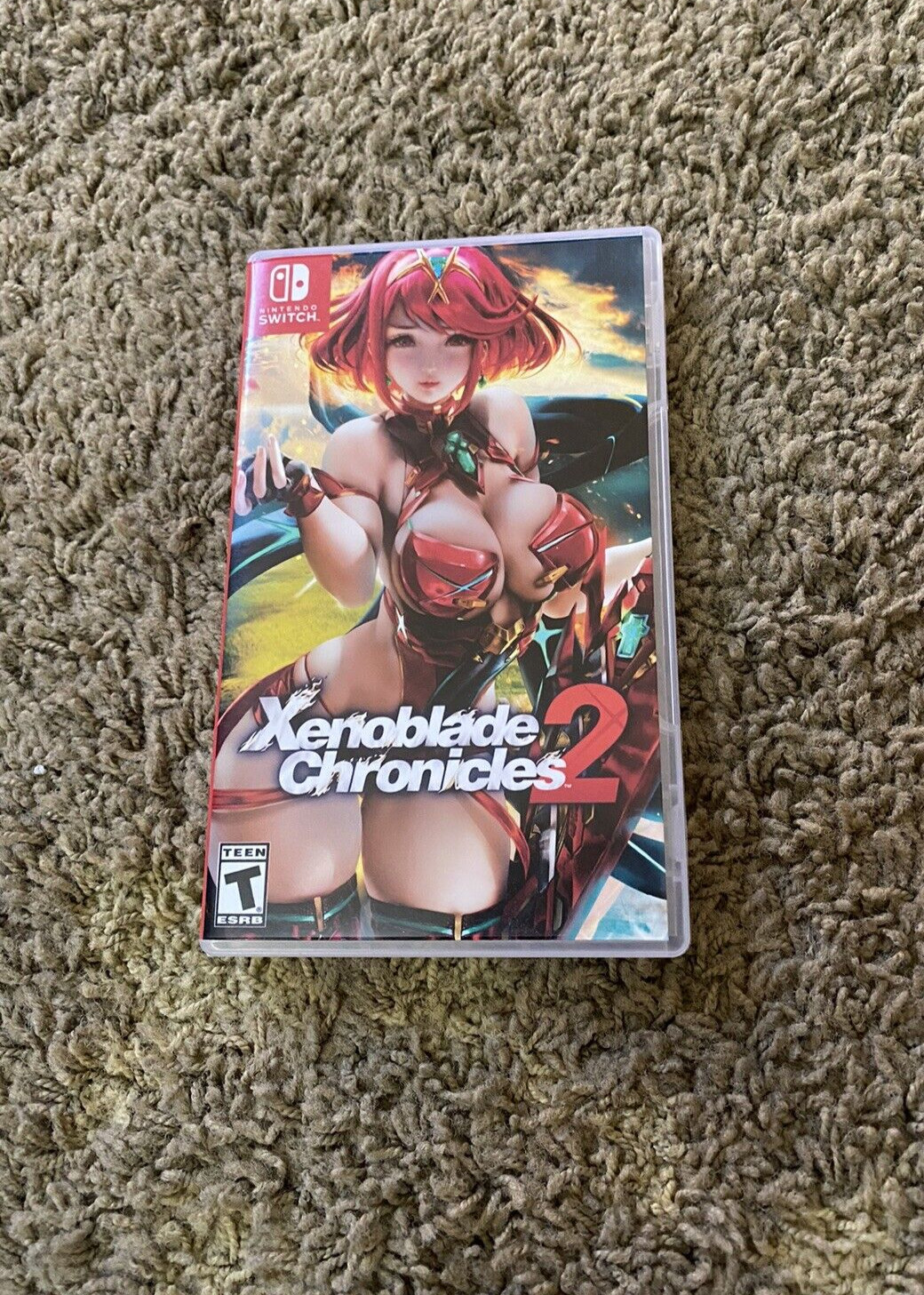 DOUBLE SIDED COVER & BOX ONLY Xenoblade Chronicles 2 NO GAME