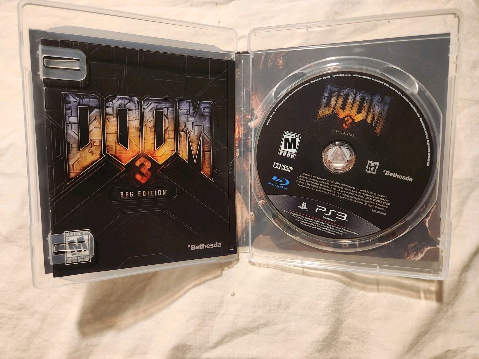 Doom 3 BFG Edition – Sony PlayStation 3 Complete Tested