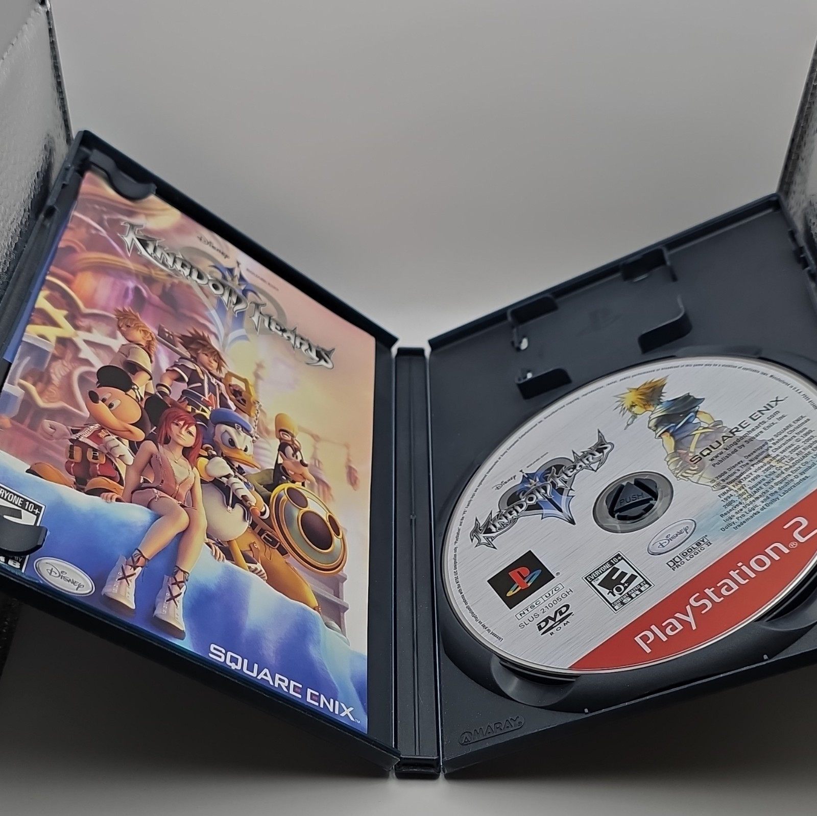 Kingdom Hearts Greatest Hits w/ Manual Included PS2 NTSC-U/C E10+ Square Enix