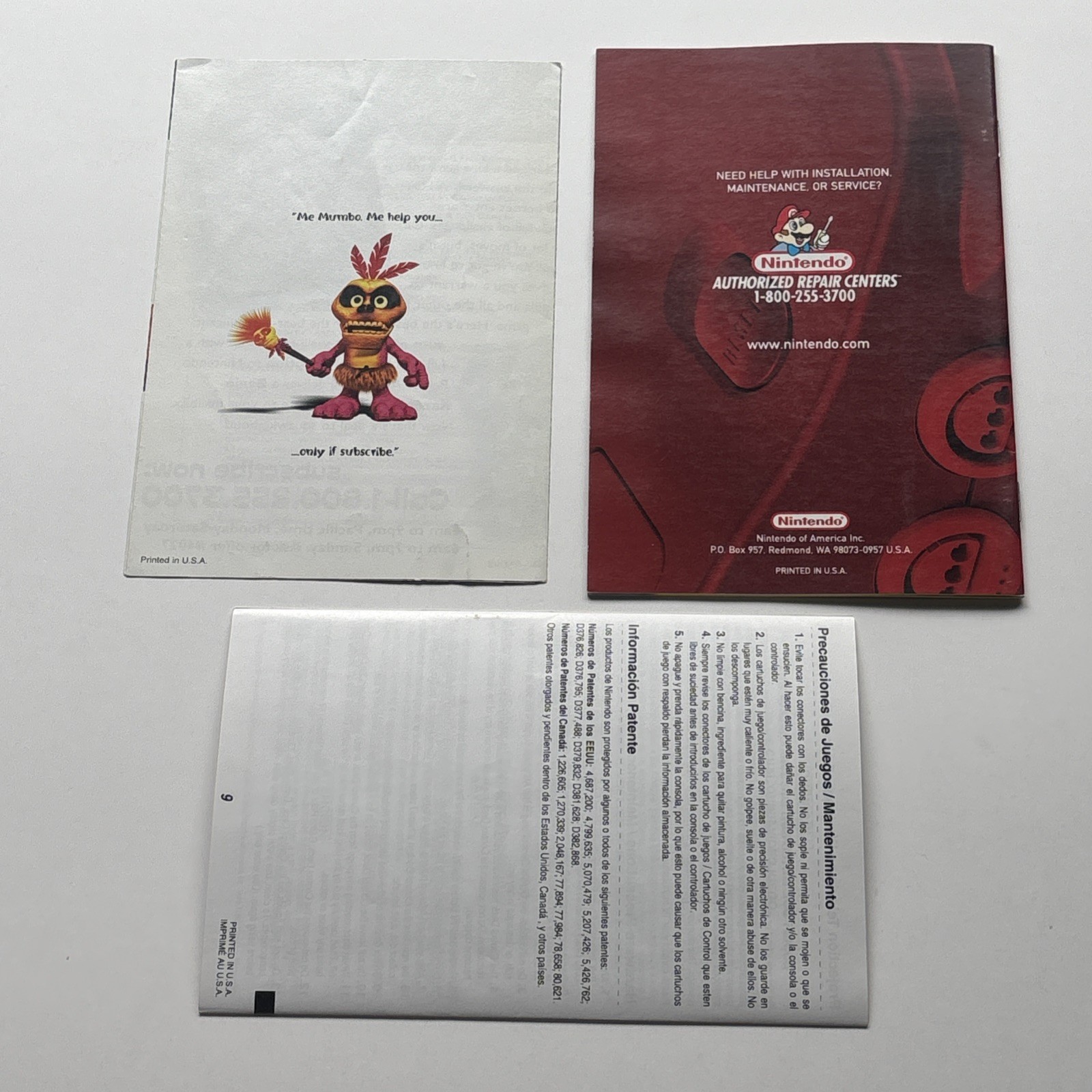 Banjo Kazooie Nintendo 64 N64 Right Facing Rumble 1st Print Complete In Box CIB
