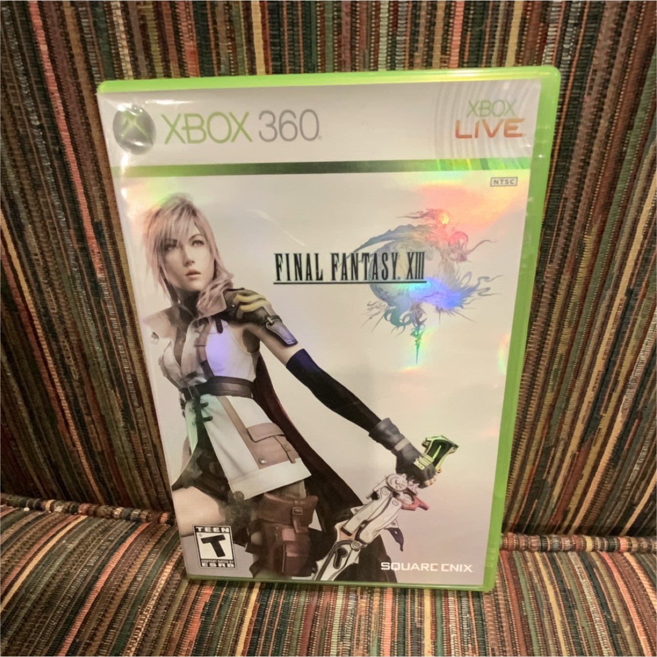Square Enix Final Fantasy XIII Role Playing Xbox 360 Game Multi-Disc w/ Manual