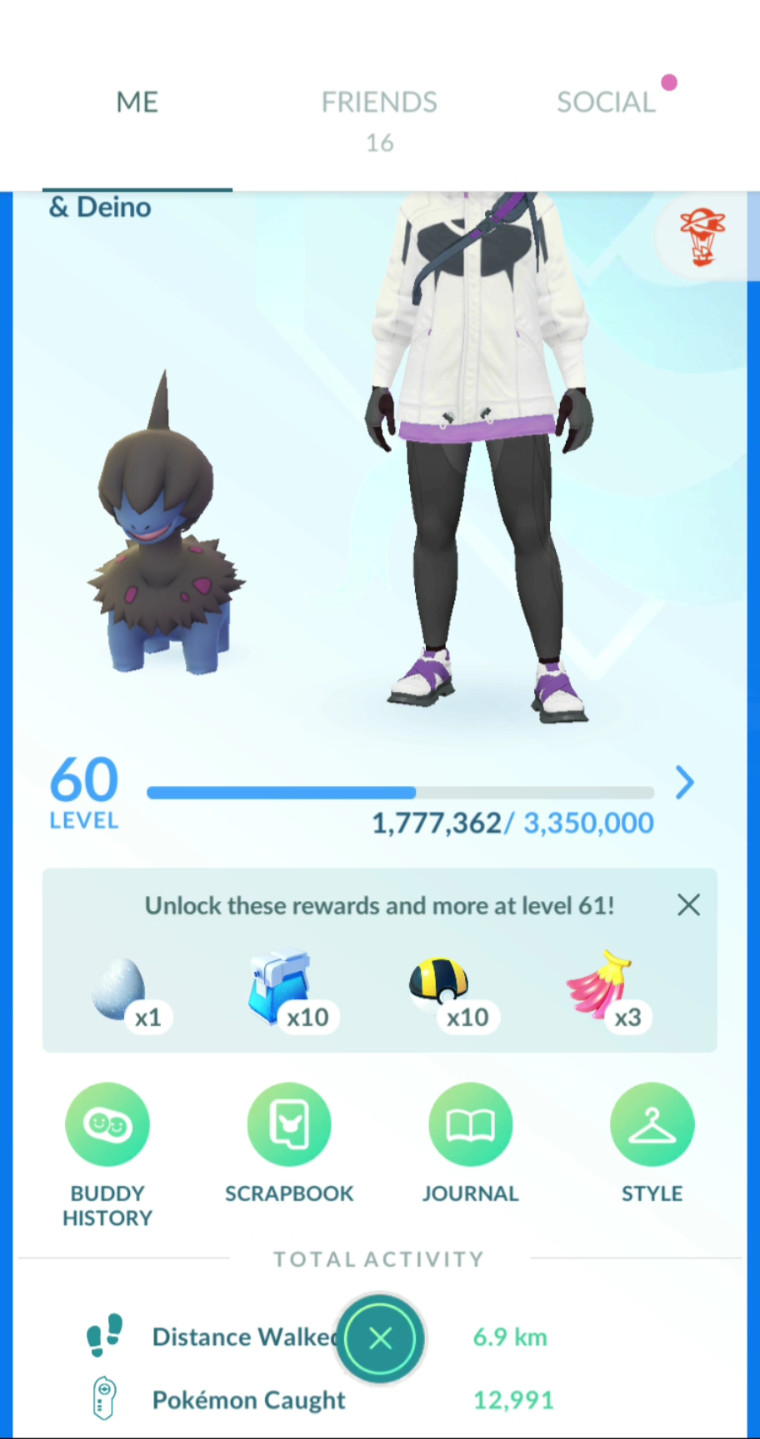 Pokémon Acc Go Random – Level 60+, 30+ Shiny,2+ Shiny Legend, 3M+ Stardust !